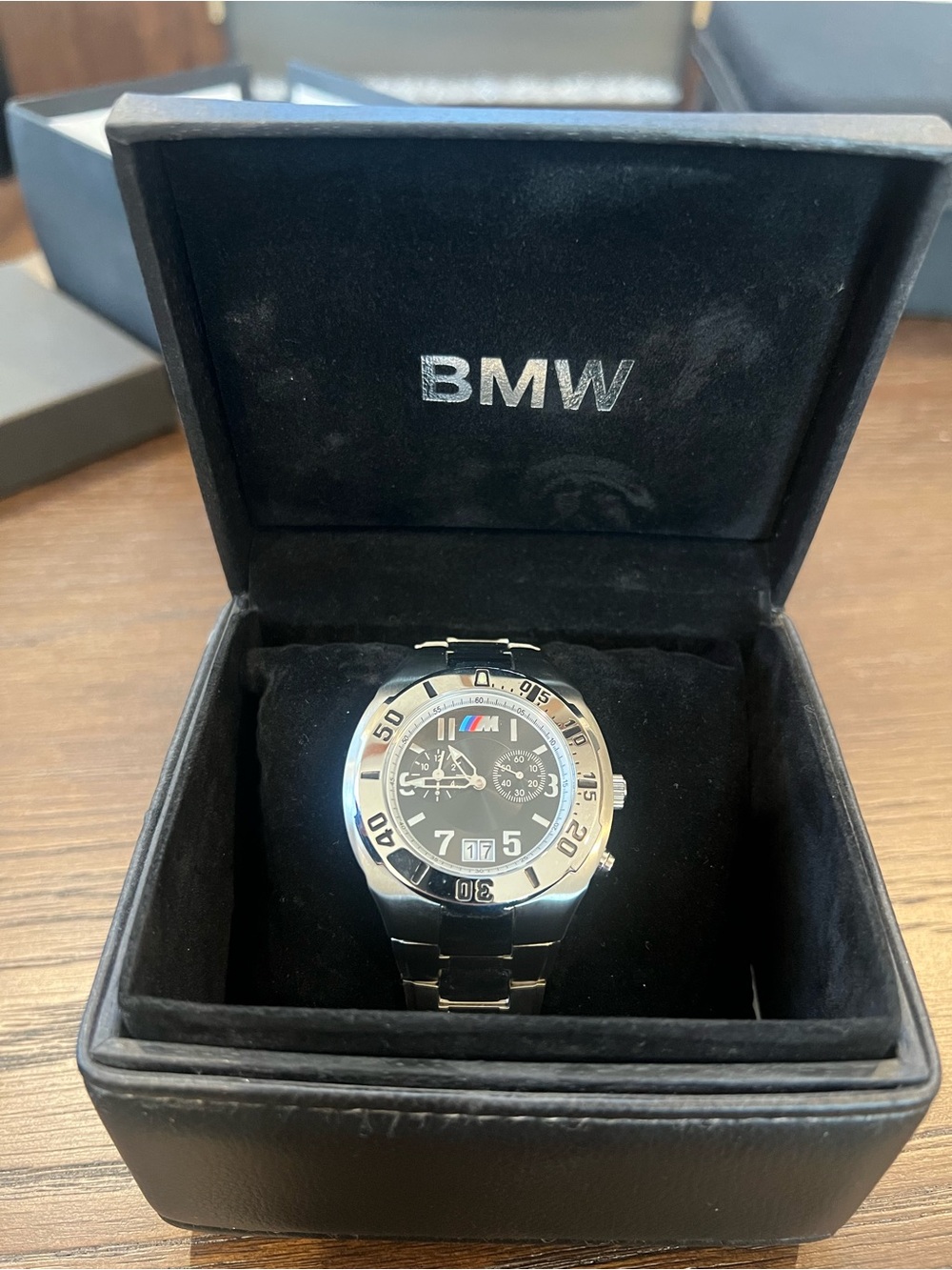 BMW M Motorsport Swiss Watch – Original Box & Papers